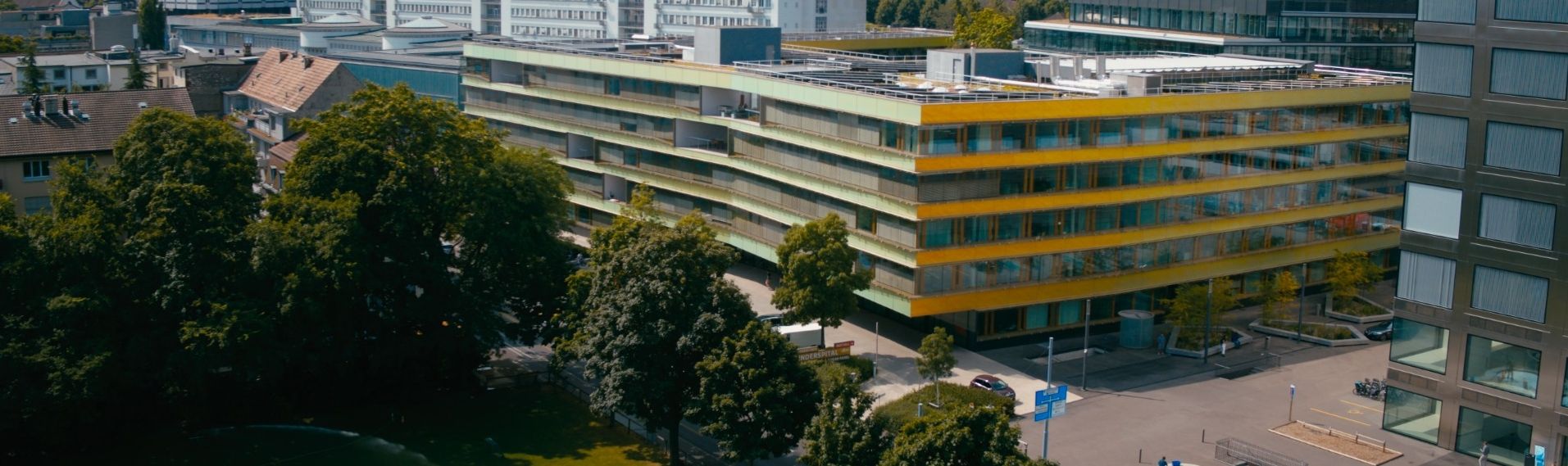 Gebäude Univesitäts-Kinderspital beider Basel (UKBB) – Pädiatrische Neurochirurgie – Kinderneurochirurgie