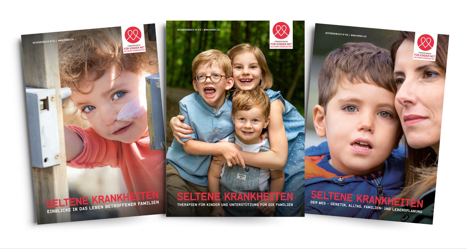 KMSK-Wissensbücher «Seltene Krankheiten»: Alle Bücher kostenlos herunterladen
