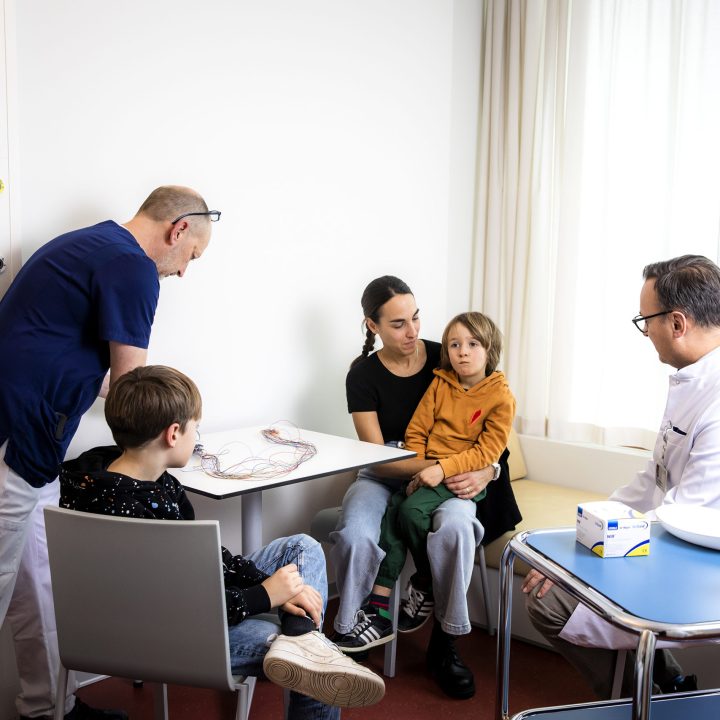 Telemetrie UKBB, Prof. Dr. Alexander N. Datta. Situationen und Stimmungsbilder, Fotos kostas maros, 10.1.24